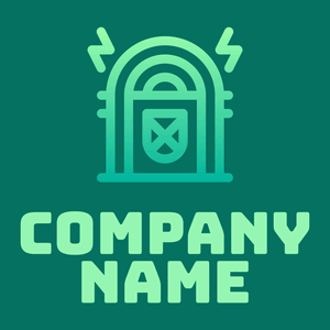 Jukebox logo on a Pine Green background - Unterhaltung & Kunst