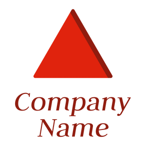 Triangle logo on a White background - Abstracto