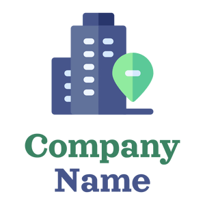 Office building logo on a White background - Zakelijk & Consulting