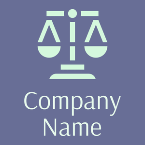 Justice logo on a Waikawa Grey background - Empresa & Consultantes