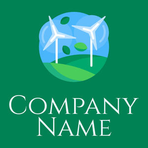 Wind power on a Tropical Rain Forest background - Zakelijk & Consulting