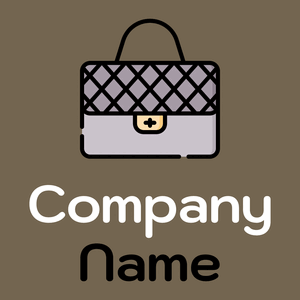 Hand bag logo on a Coffee background - Moda & Bellezza