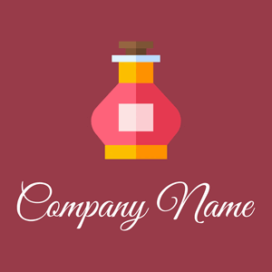 Cognac on a Mexican Red background - Alimentos & Bebidas