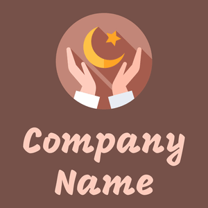 Crescent logo on a Quincy background - Abstracto