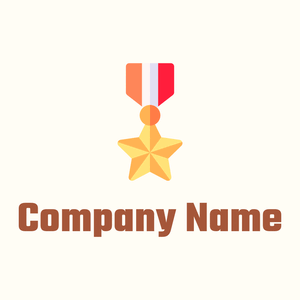 Koromiko Medal on a Floral White background - Industrial