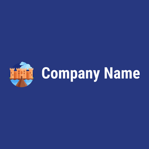Atomic Tangerine Castle on a Endeavour background - Architectuur
