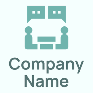 Conversation logo on a blue background - Negócios & Consultoria