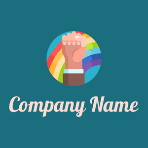 Lgbt logo on a Allports background - Comunidad & Sin fines de lucro