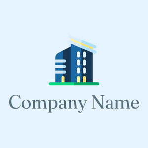 Skycraper on a Alice Blue background - Entreprise & Consultant