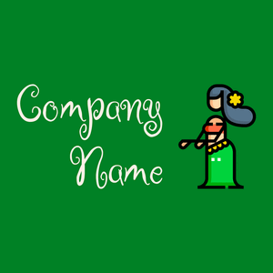 Hula logo on a Green background - Viajes & Hoteles