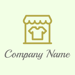 Clothing store logo on a Light Yellow background - Mode & Schönheit