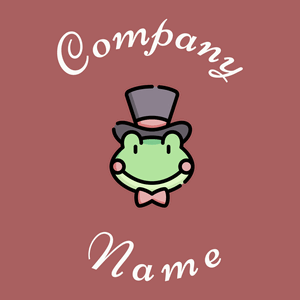 Rin rin the tadpole logo on a Coral Tree background - Animales & Animales de compañía