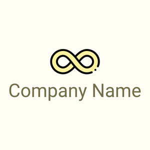 Infinite logo on a Ivory background - Abstracto