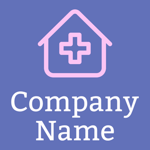 Hospital logo on a Chetwode Blue background - Medizin & Pharmazeutik