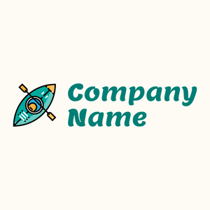 Canoe logo on a Floral White background - Sport
