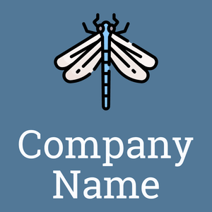 Dragonfly logo on a San Marino background - Animales & Animales de compañía