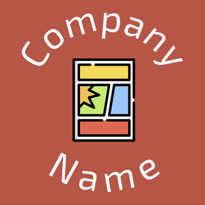 Comic logo on a Chestnut background - Entretenimento & Artes
