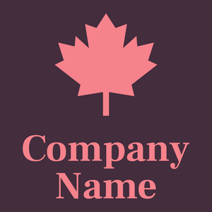 Maple logo on a Barossa background - Florale