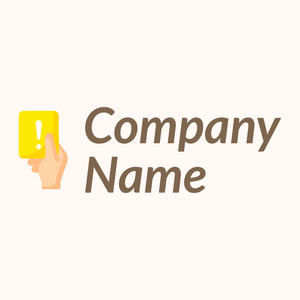 Yellow card logo on a Seashell background - Sommario