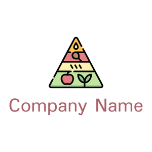 Pyramid on a White background - Comida & Bebida