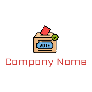 Vote logo on a White background - Politiques