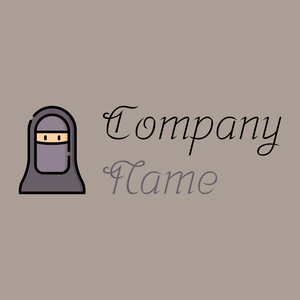 Niqab logo on a Cloudy background - Moda & Beleza