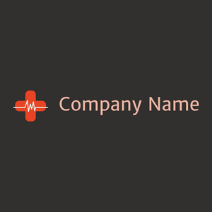 Hospital logo on a Acadia background - Arquitetura