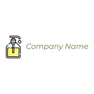 Hydroalcoholic gel on a White background - Medical & Farmacia