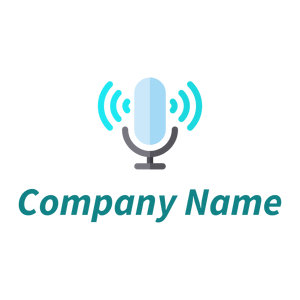 Voice recorder logo on a White background - Arte & Entretenimiento
