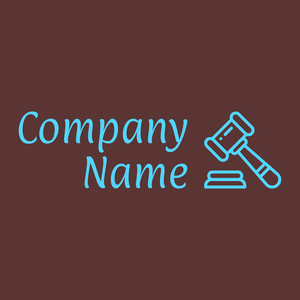 Auction logo on a Espresso background - Entreprise & Consultant