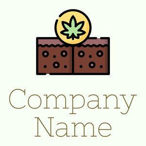 Brownie logo on a Honeydew background - Medicina & Farmacia