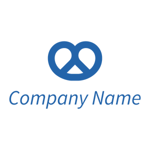 Pretzel logo on a White background - Abstrato