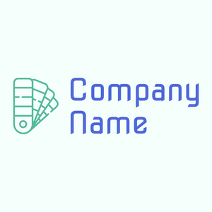Color palette logo on a Mint Cream background - Enfant & Garderie
