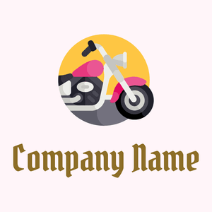 Chopper on a Lavender Blush background - Abstrait