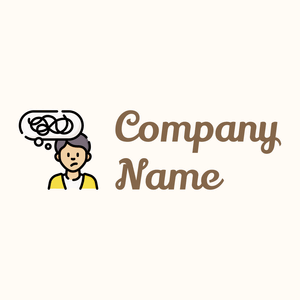 Schizophrenia logo on a Floral White background - Medical & Farmacia