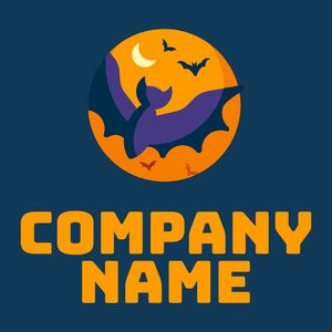 Bat logo on a Cyprus background
