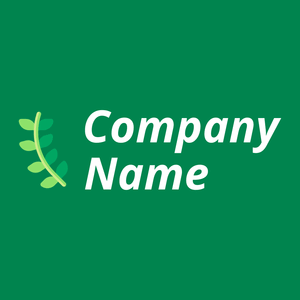 Branch logo on a Tropical Rain Forest background - Agricultura