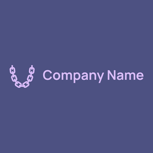 Chain logo on a Chambray background - Mode & Beauté