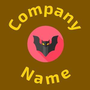 Bat on a Olive background - Juegos & Entretenimiento