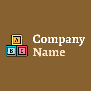 Abc block on a Rusty Nail background - Educação