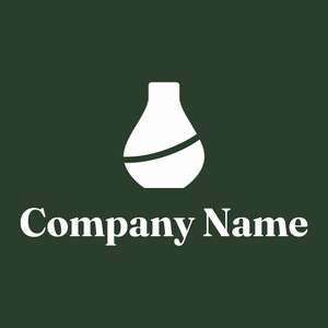 Pot logo on a Timber Green background - Educación