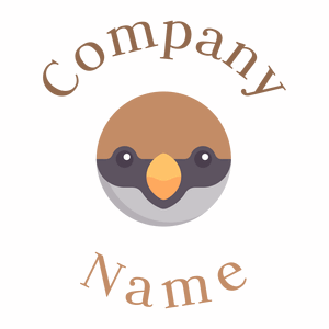 Rounded Sparrow logo on a White background - Animales & Animales de compañía