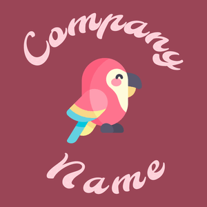 Tickle Me Pink Macaw on a Cadillac background - Tiere & Haustiere