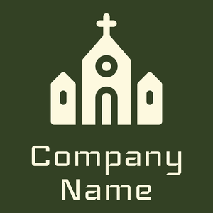 Church on a Bronzetone background - Architettura