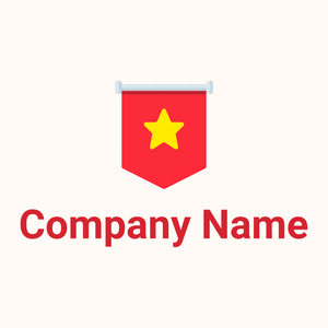 Vietnam logo on a Seashell background - Abstrato