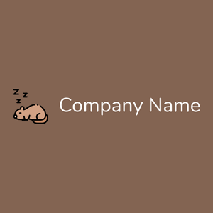Groundhog logo on a Shadow background - Abstrakt