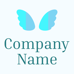 Wings on a Alice Blue background - Religieus