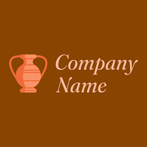 Vase on a Olive background - Einzelhandel