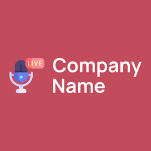 Podcast logo on a Fuzzy Wuzzy Brown background - Comunicaciones