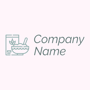 Oatmeal logo on a Lavender Blush background - Landbouw